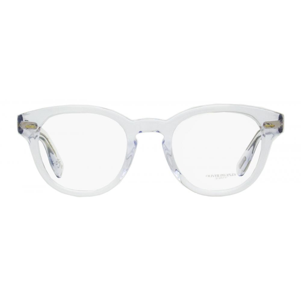Oliver Peoples Unisex Cary Grant Eyeglasses Ov5413u 1101 Crystal 48mm 1101