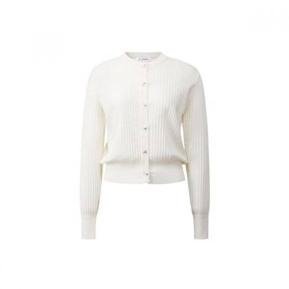 Cc Collect Volume Sleeve Rib Cardigan C252ksl033