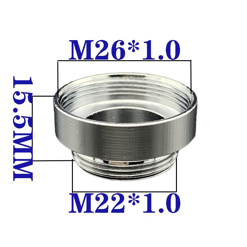 1pc Chrome Brass Faucet Aerator Adapter For Male Female Pipe Fittings Water Purifier Accessories Multiple Styles to Choose