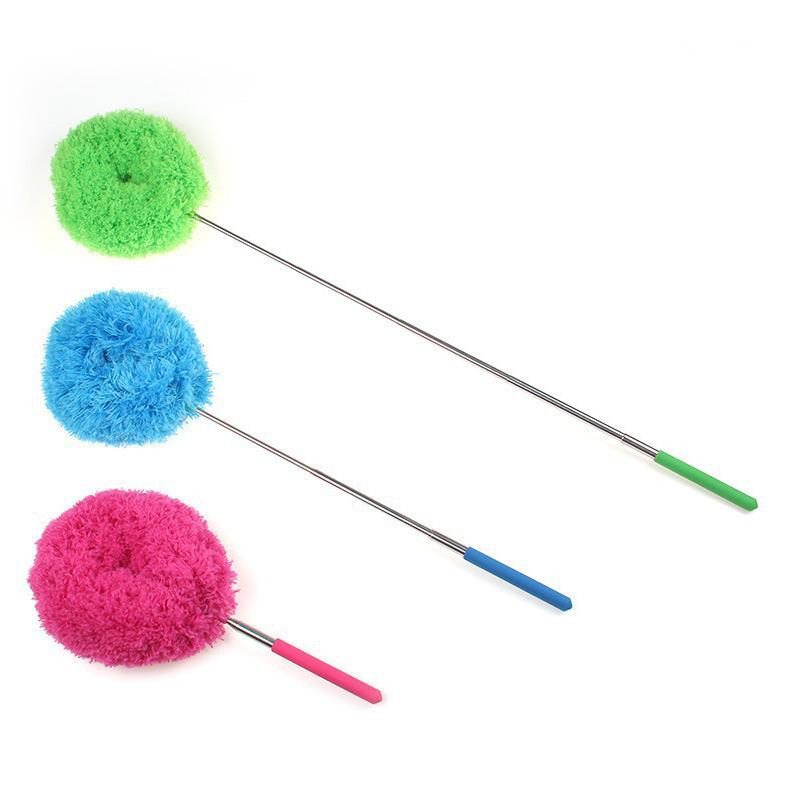 Retractable High-Altitude Fiber Feather Duster for Household Cleaning