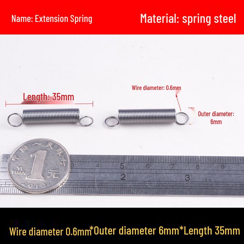 Stainless Steel Spring Hook for Microwave Oven Handle, Wire Diameter 0.6/0.7