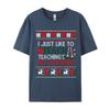 I Just Like To Teach Teaching Is My Favorite Christmas Ugly T-Shirts Tees Cheap Print Short Sleeve Premium Cotton