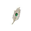 Nordic Style Diamond Women's Brooch - Korean Rhinestone Inlaid Design
