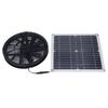 5V 10W Solar Panel Powered Fan Quite Operation Exhaust Ventilator Fan for Greenhouse RV Camping