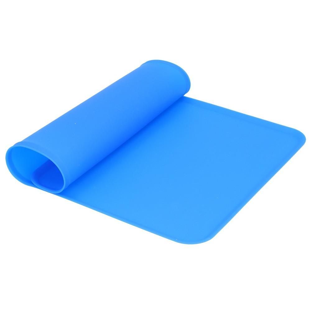 Durable Food-grade Pet Mat Non-slip Waterproof Pet Feeding Mat Anti-spill Oversized Silicone Mat Indoor