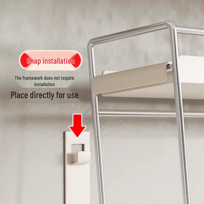 Wall-Mounted or Countertop 3-Tier Spice Rack