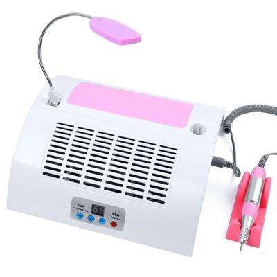 Lámpara de uñas Led UV, secador de esmalte de Gel, taladro eléctrico, ventilador recolector de polvo de uñas, aspiradora, máquina de manicura multifunción
