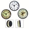 Quartz Clock Insert Arabic Roman Numeral Display Plastic Metal