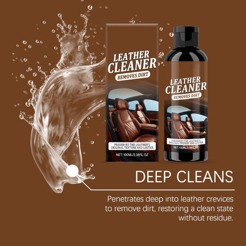 Nourishing Leather Conditioner for Preventing Cracks and Maintaining Softness In Household and Vehicle Leather Goods