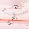 Jewelry Sterling Silver 9 Pendant Coffee Mug Book Pendant Suitable For Diy Dora Bracelet Necklace Accessories