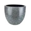 Plant Design Grauer Granit-Erdtopf, Pflanzgefäß, Wohnzimmer-Blumentopf – 19 cm