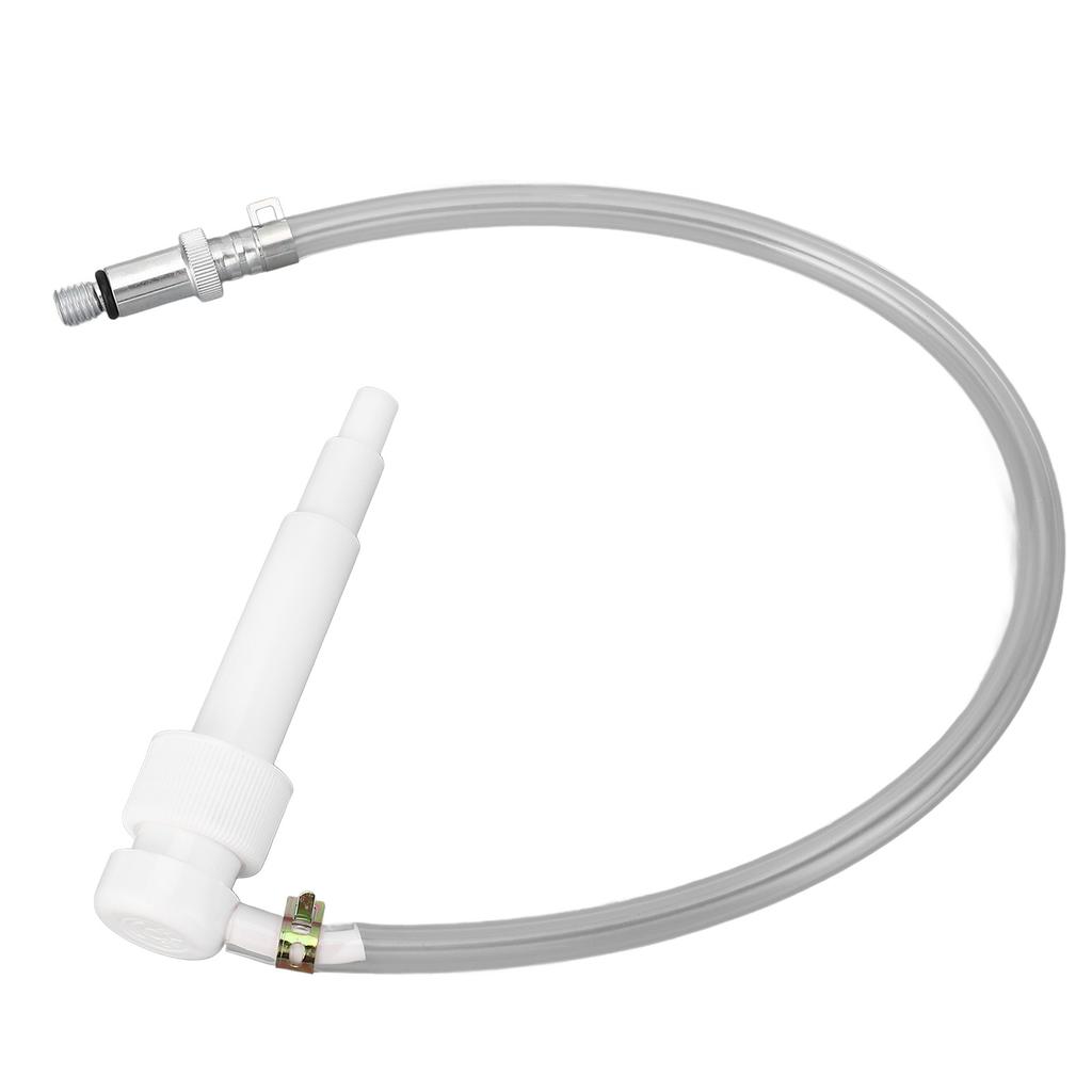 Lower Unit Gear Oil Pump with 8mm 10mm Adapter 3 8in Metal Swivel High Efficiency Gear Lube Pump for Standard Quart