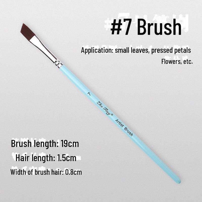 17-Piece Face Painting Brush Set for Various Artistic Techniques Like Line Work, Embossing, Blending, and More.