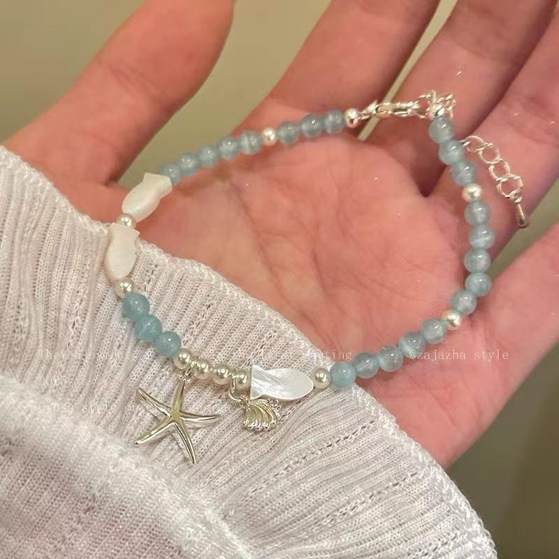 Shell Star Beaded Bracelet - Unique Design, Simple and Fashionable, Individualistic, Versatile and Retro Handcrafted Bracelet