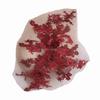 3D Flowers Sequin Applique Beaded Mesh Rhinestone Embroidered Embroidered Flower Applique Floral Lace Big Size