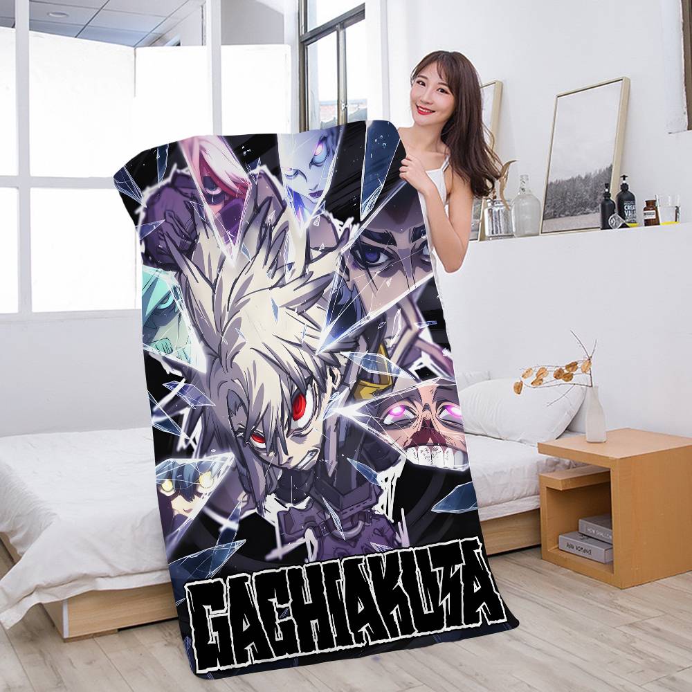 Hot Cool Anime G-Gachiakuta Beach Towel Colorful Bath Towels for Girl Microfiber Quick Dry Custom Sand Free Yoga Spa Gym Pool