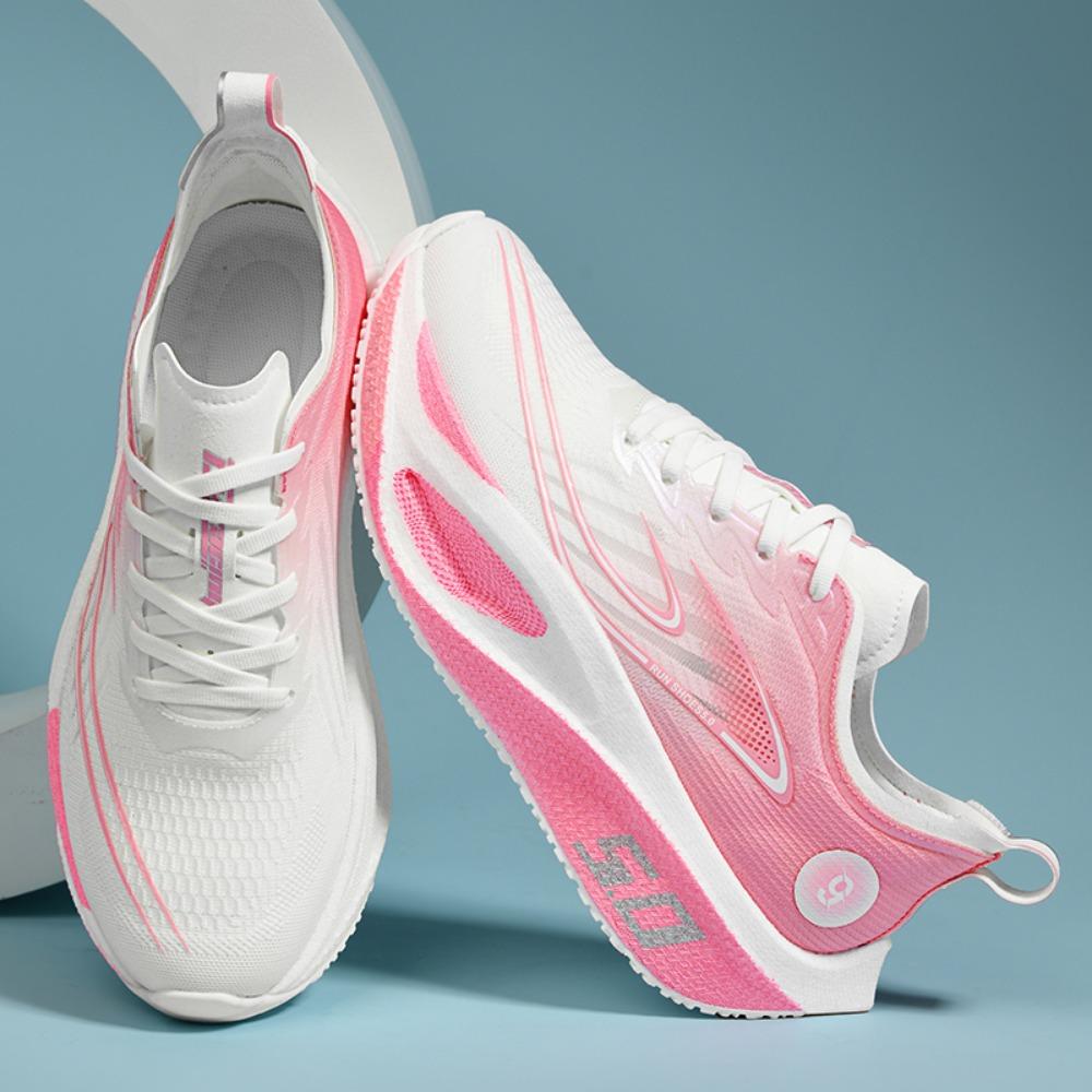 Men'S Sports Shoes Cushioning Non-Slip Flat Wear Resistant Sneakers Mesh Breathable Platform Soft Running Shoes For Man