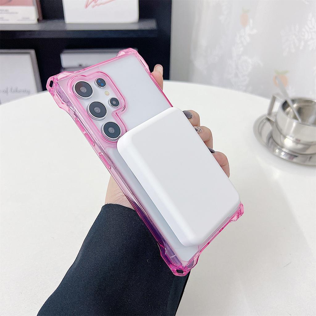 For Samsung Galaxy S25 Ultra Magnetic Case Ring Kickstand TPU+PC Phone Cover