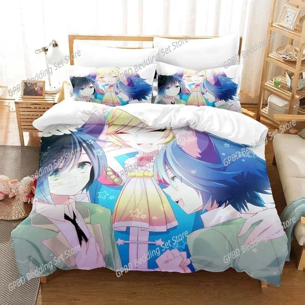 New Show By Rock! Bedding Set For Bedroom Soft Modern Bedspreads Comefortable Kids Duvet Cover Quilt Cover And Pillowcase