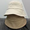 Solid color travel versatile basin hat spring and autumn day show face small personality cloth hat sunshade fisherman hat children tide versatile