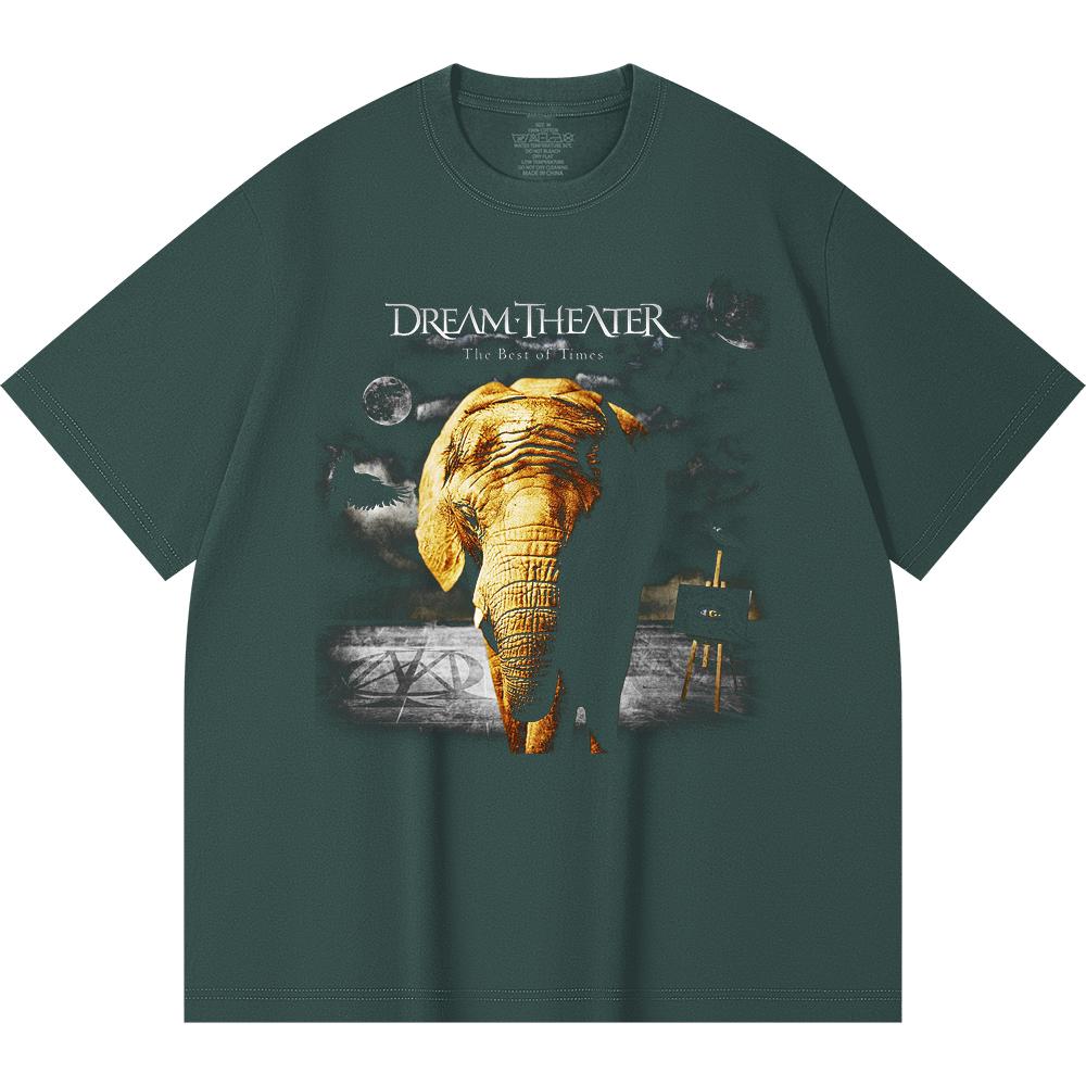 230 g/m² 100% Baumwolle Heavy Metal T-Shirt Rockband Beliebte Musik Druck Unisex Schweres Baumwoll-T-Shirt