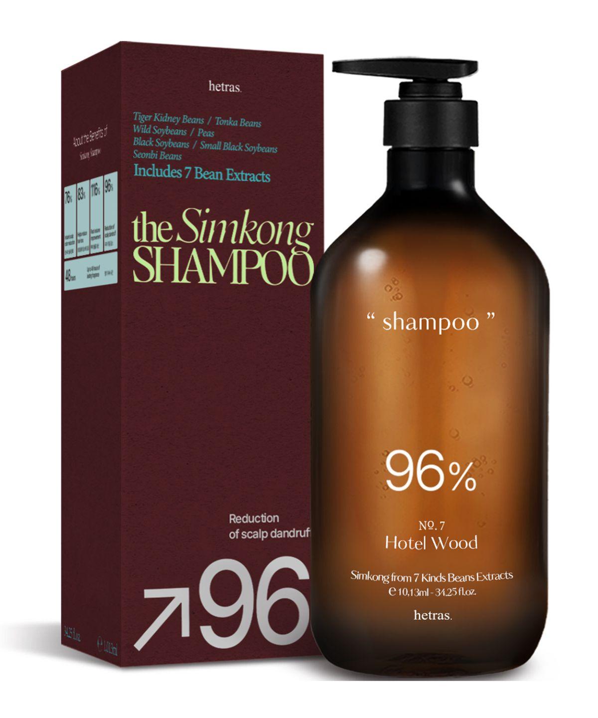 Hetras Simkong Perfume Hair Loss Shampoo Large Size 1013ml (Hotel Wood/Flower Park) Hotel Wood
