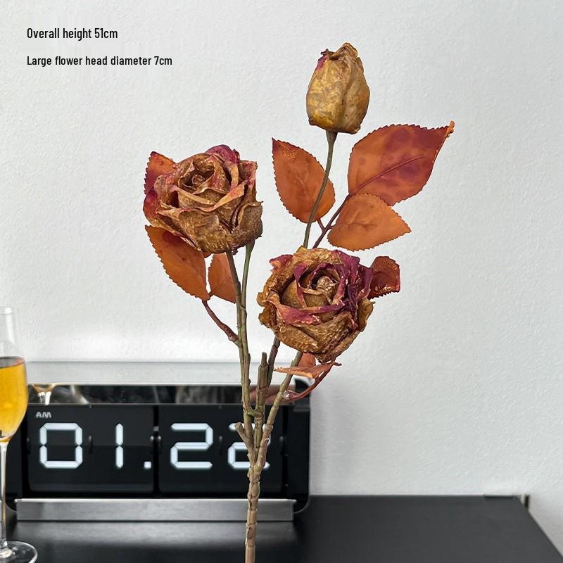 Flori Artificiale Seria Violet: Floral Decorativ Elegant pentru Casă, Nuntă, Cameră Model și Decor Moale.