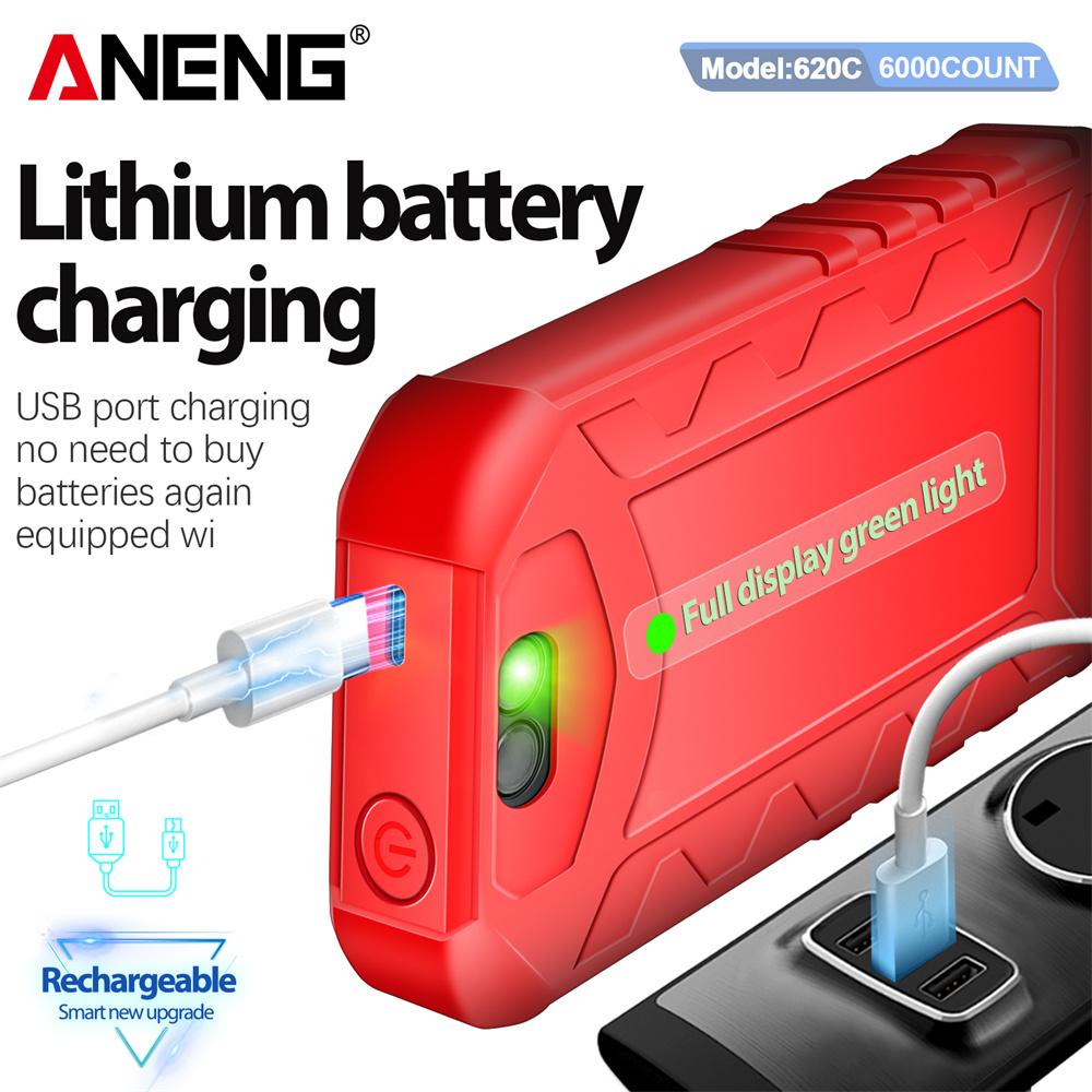 Multifunctional ANENG 620C Rechargable Digital Multimeter Professional Non-contact Voltage Induction AC/DC Voltage Meter LCD Screen Current Test Tools