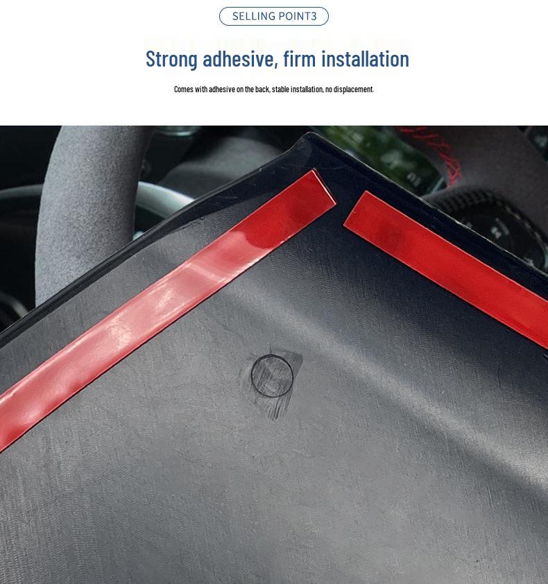 Carbon Fiber Dashboard & Steering Wheel Cover for 10th Gen Civic - Interior Modification Accessory