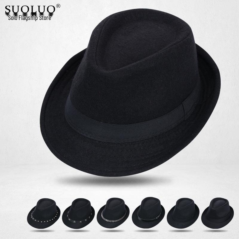Trendy Retro Fedora - Unisex British Korean Style Jazz Cowboy Hat