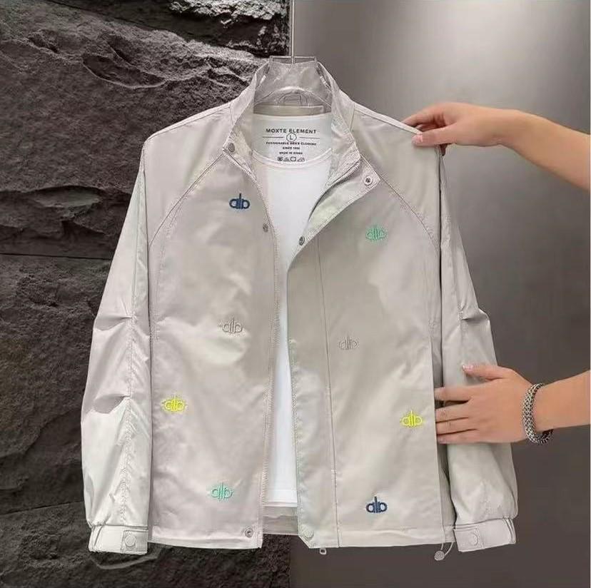 Trendy Unisex Light Luxury Stand Collar Casual Jacket - Autumn Arrival