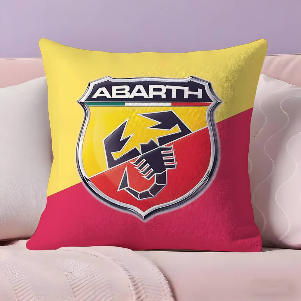 A-Abarth Scorpion Pillow Case Ultra Soft Skin Friendly Fabric Cloud Like Comfort & Concealed Zipper