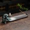 YXY Backflow Incense Burner Dragon Smoke Waterfall 2023 Chinese Ceramic Crafts Stick Incense Holder for Home Decor Ornaments