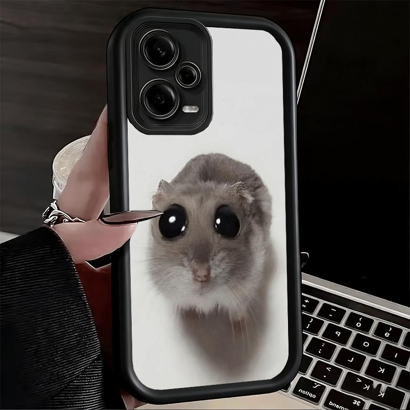 Phone Case for Xiaomi Redmi Note 15 14 13 Pro Plus Funny Sad Hamster Meme Shell 12S 11 11S 11T 5G 14S Soft Silicone Funda