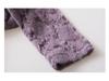 Women's V-Neck Lace Mesh Velvet Top - Long-Sleeve, Slim, Stylish for Autumn/Winter