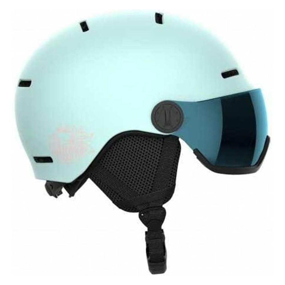 Salomon ORKA Visor Kids Ski Snowboard Helmet L47259400 Size L Bleached Aqua