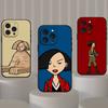 DARIA MORGENDORFFER Phone Case For IPhone 17 Pro 15 13 14 16 11 12 Pro Max 7 8 Plus XR XS X SE Matte Soft Funda Silicone Cover