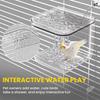 Transparent Automatic Feeding Device Large Capacity Bird Food Dispenser  Balcony