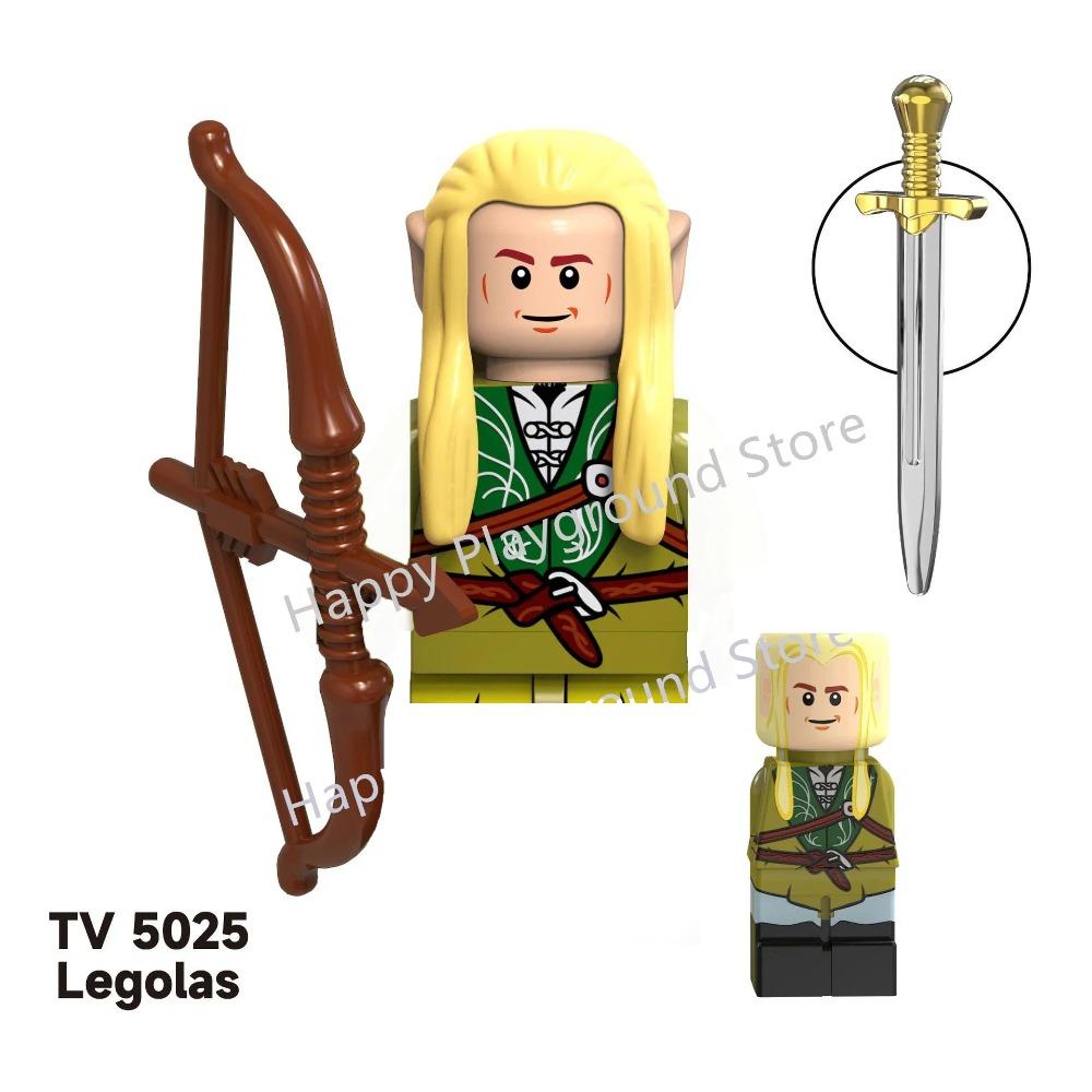 New Lord Rings Mini Figure Model Elves Orcs Army Gandalf Saruman Game Thrones Action Figure Building Blocks Kids Toys Gifts