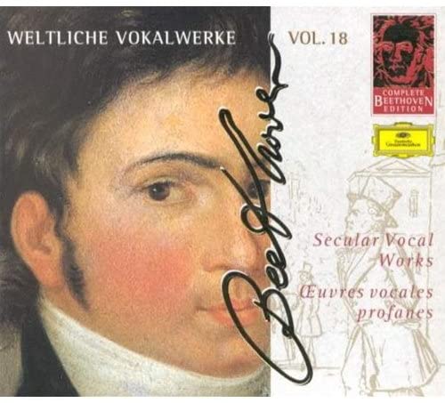 

CD BEETHOVEN - Beethoven;V.18 Secular Wks 4537942 Deutsche Grammo Germany Classical Used