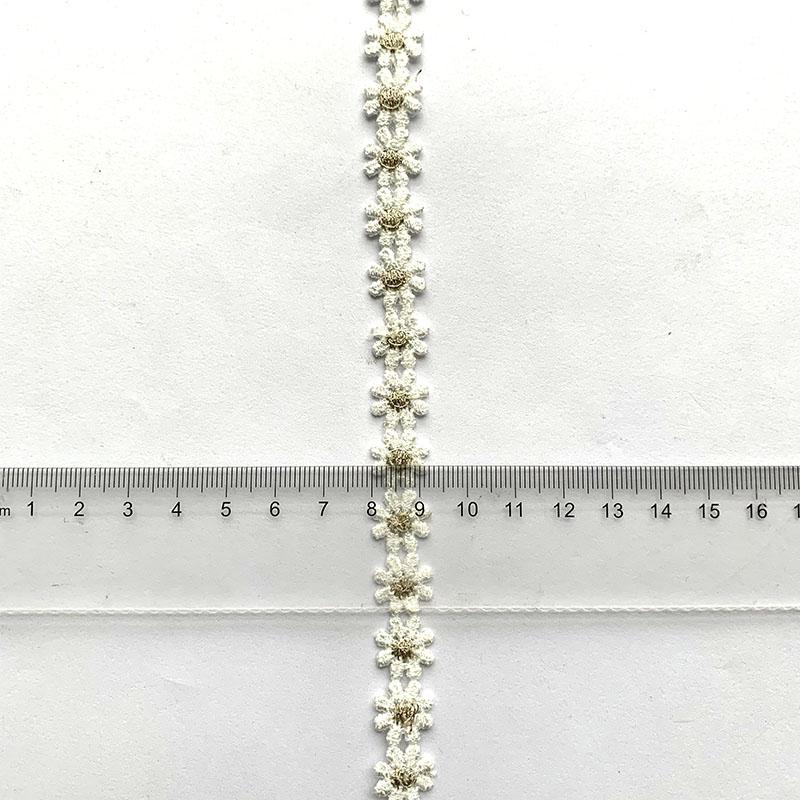 4m/13.12ft Each Pack Lace Sewing Embroidery Trims White Big Wide Ribbons Curtain Curve Accessory Handmade DIY Craft Flower Bra Dress Gowns Decoration