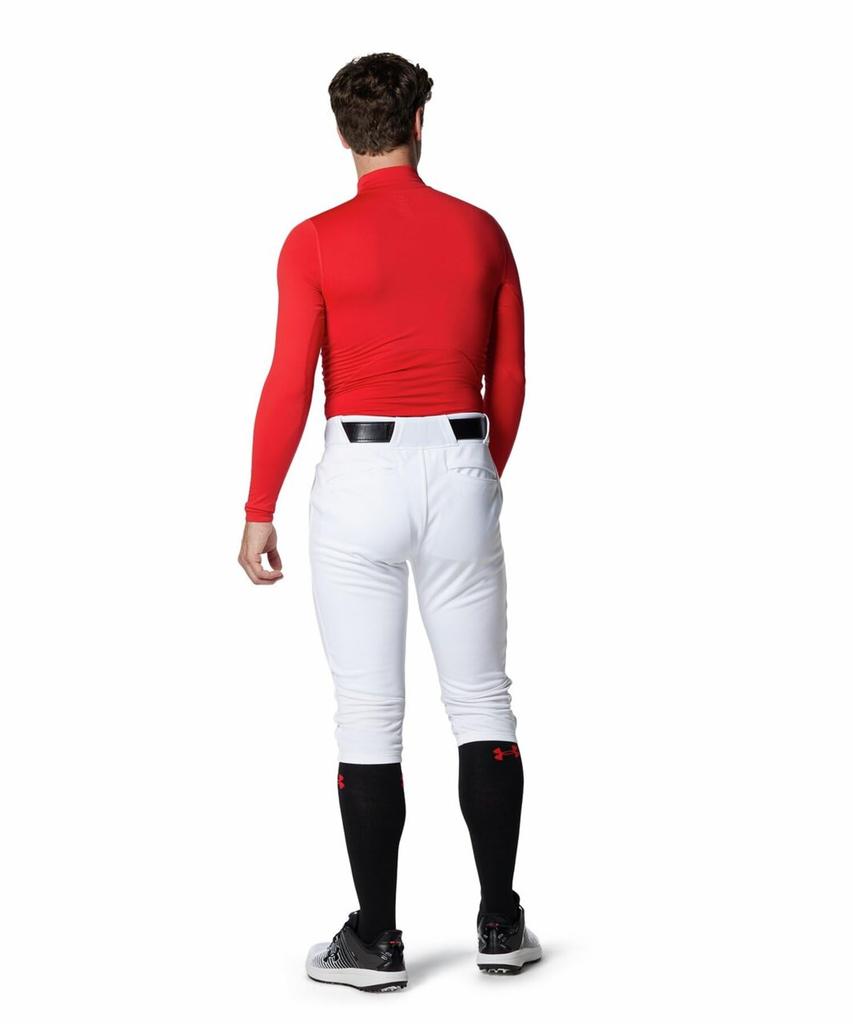 [Under Armor] T-shirt UA CG ARMOR LS MOCK Men's RED Japan MD (equivalent To Japanese Size M)