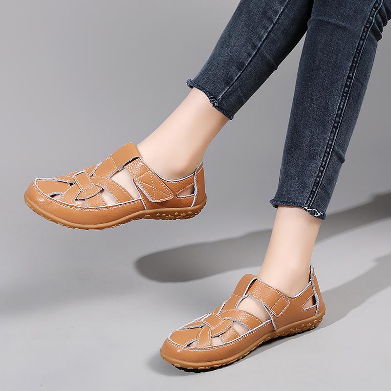 35-43 Summer Women's Large-size Sandals Breathable Closed-toe Sandals Casual Shoes Sports Sandals Sport Sandals Women