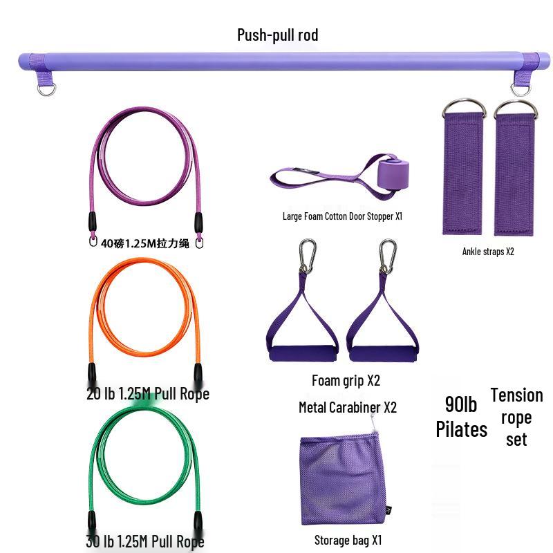Adjustable No-Drill Resistance Door Trainer for Home Back and Posture Improvement
