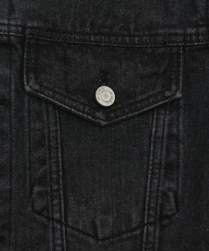 Nodu Denim Trucker Jacket [Black]