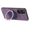 For Xiaomi Poco X7 Pro 5G/Xiaomi Redmi Turbo 4 5G Phone Case with Rotating Kickstand Stress Relief Retro Leather Back Cover