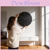 Modern Wall Clock With Silent Sweep Motion For Living Room Decor