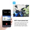 Bike Dash Camera, T1 WiFi 1080P Car Helmet Camera 120 Degree Wide Angle Bike