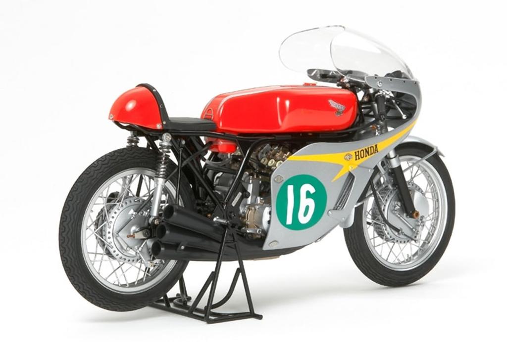 Tamiya Motorcycle Series Honda RC166 GP Racer Plastic Model 14113 1/12 No.113