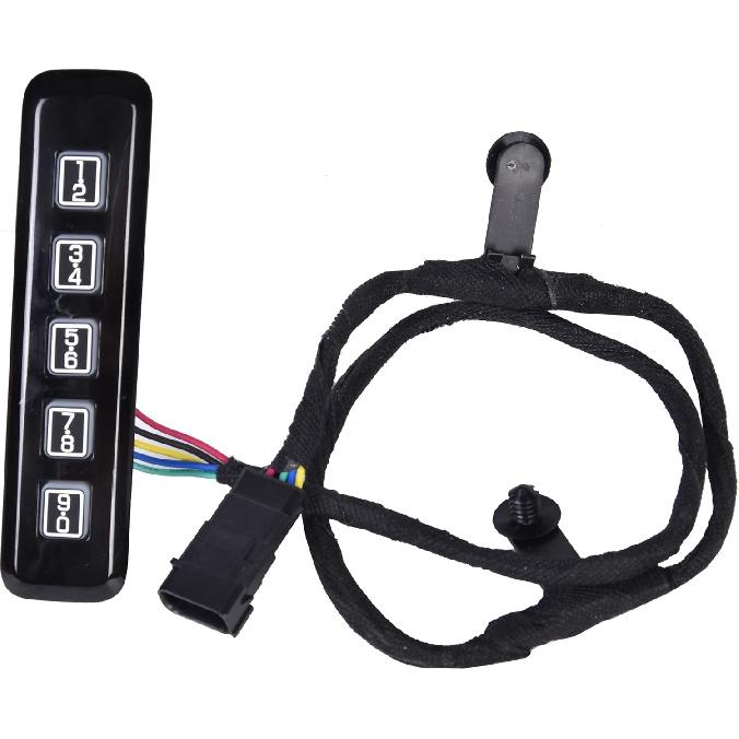 Keyless Entry Keypad Driver Side Keyless Lock Pad Compatible with 2015-2020 Ford F150 2017-2020 Ford F-250 F-350 F-450 F-550 Super Duty Replaces